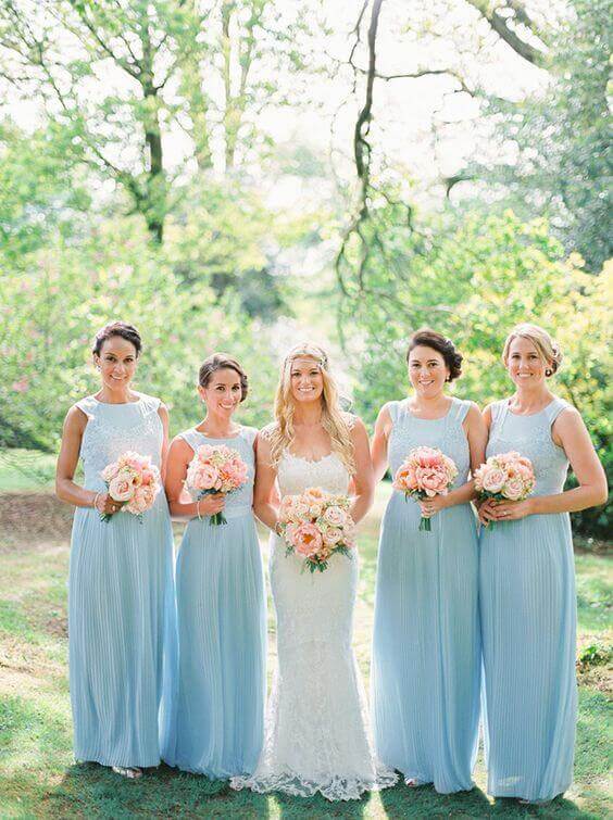 Maybe you want to give the tradition a twist and allow your bridesmaids to choose their own bridesmaid dresses or perhaps go for custom bridesmaid dresses. Let us help you! For more ideas like this go to wedwithbliss.com