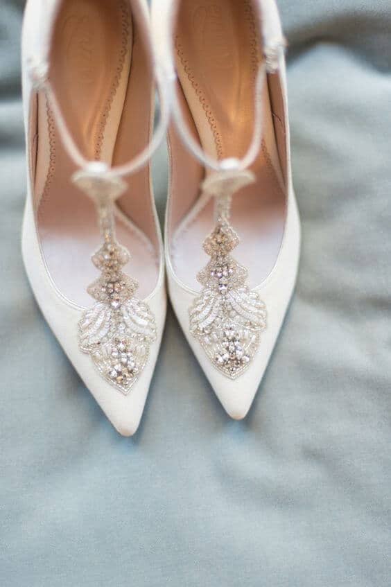 43 Perfect Examples of High Wedding Shoes You will Love