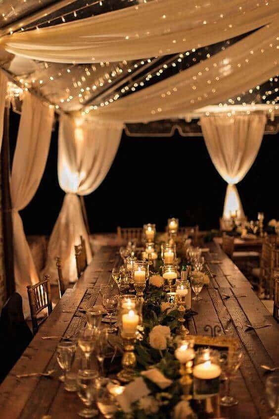 Who could not even ponder some night wedding ideas when the offer for creative ideas are so appealing... For more wedding ideas go to wedwithbliss.com