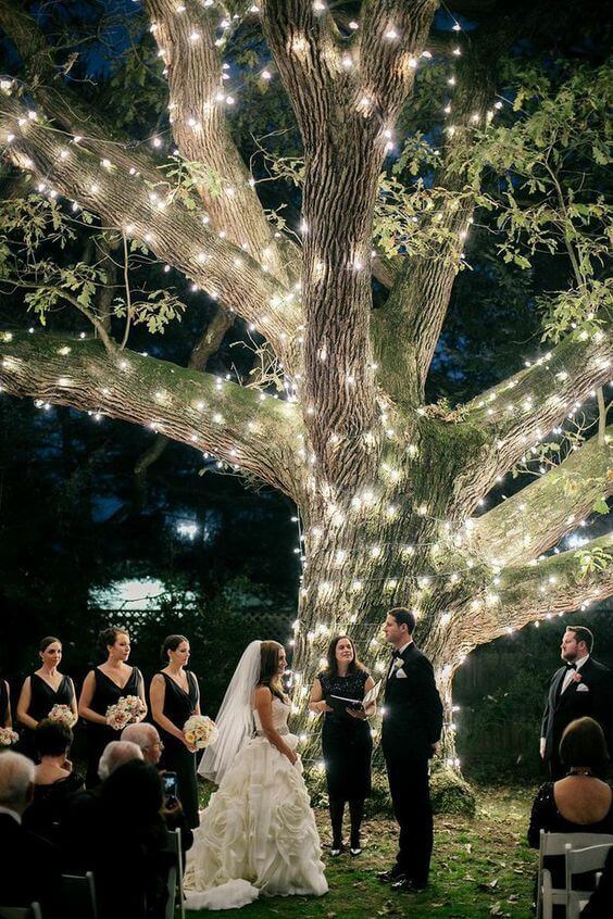 Who could not even ponder some night wedding ideas when the offer for creative ideas are so appealing... For more wedding ideas go to wedwithbliss.com